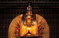 The City of Ten Thousand Buddhas' Avalokiteshvara statue