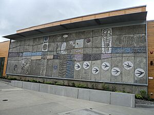 The Continuity of Life Forms mosaic