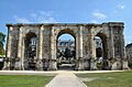 The Porte Mars, an ancient Roman triumphal arch in Reims dating from the 3rd century AD and the widest arch in the Roman world, Durocortorum (Reims, France) (9292412785)