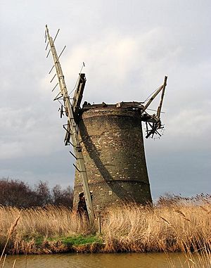 The derelict Brograve drainage mill - geograph.org.uk - 1103030