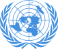Emblem of    United Nations   Arabic:منظمة الأمم المتحدة Chinese:联合国 French:Organisation des Nations uniesRussian:Организация Объединённых Наций Spanish:Organización de las Naciones Unidas 