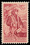US stamp honouring Dante