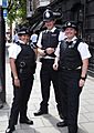 Very friendly MPS officers in London