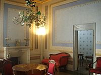 Villa di Poggio a Caiano, salottino