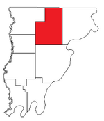 Location of Friendsville Precinct in Wabash County