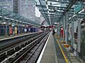 West India Quay DLR stn look south