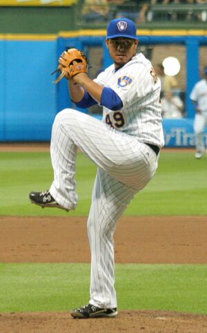 Yovani Gallardo on August 14, 2009