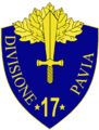17a Divisione Fanteria Pavia