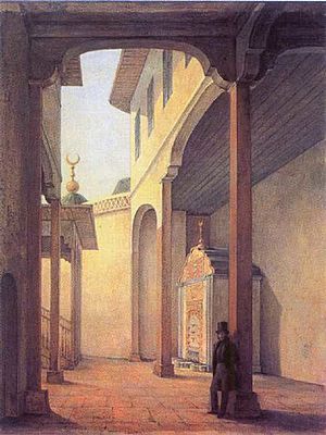 1837. Пушкин в Бахчисарайском дворце