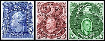 1869 Stamp Essays Continental Banknote Co.
