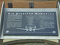 1940 Canberra air disaster memorial - new plaque