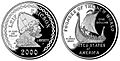 2000 Leif Ericson Proof Dollar