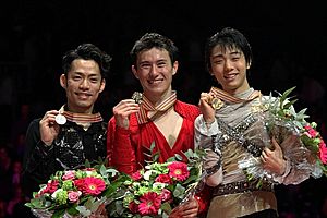 2012 World Championships Men Podium