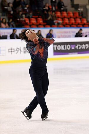 2019 Internationaux de France Friday men SP group 2 Shoma UNO 8D9A4413