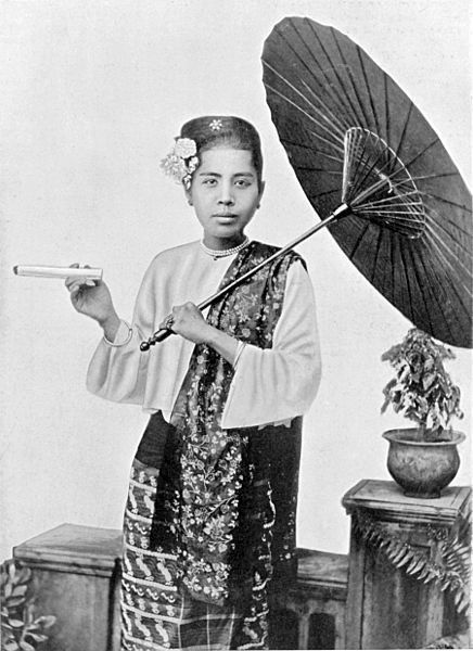 A BURMESE LADY