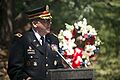 A ceremony honoring Hmong and Lao combat veterans at the memorial tree and plaque in Arlington National Cemetery (17071133203)