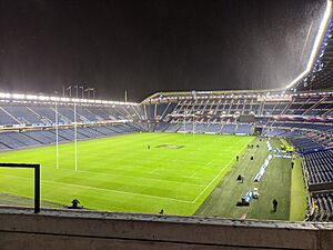 A very rainy Murrayfield (49507190356)