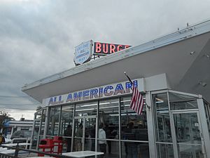 The All-American Hamburger Drive-In on Merrick Road in Massapequa