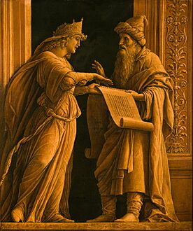 Andrea Mantegna - A Sibyl and a Prophet - Google Art Project