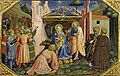 Angelico, predella dell'annunciazione 03 natività