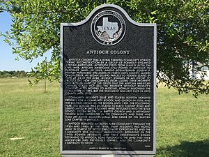 Antioch Colony Historical Marker