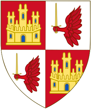 Arms of Infante Alfonso of Castile (Child of Sancho IV)