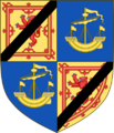 Arms of Robert Stewart, 1st Earl of Orkney