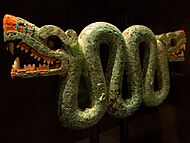 Aztec double-headed serpent - Denis Bourez - British Museum, London