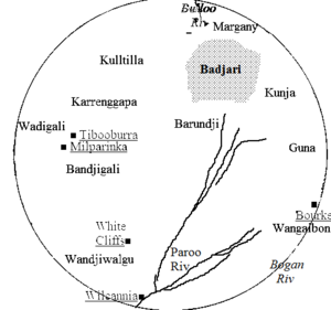 Badjari Map