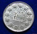Battle of Ramillies & Seizure of 12 Flanders Towns in the War of the Spanish Succession. Medal 1706. Reverse