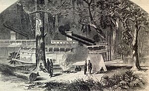 Bayou Navigation in Dixie, 1863