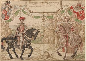 Bernaert van Orley (Netherlandish - Johan IV van Nassau and His Wife Maria van Loon-Heinsberg - Google Art Project