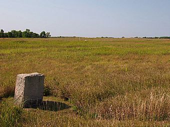 Birch Coulee Battlefield monument.JPG