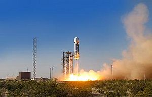 Blue Origin New Shepard Launch april 2015