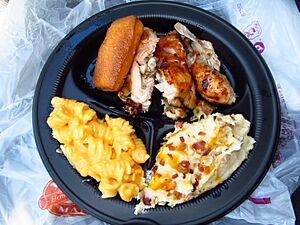 Boston Market 3 Piece Chicken Dark Meat Meal (16051064471)