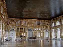 Catherine Palace ballroom