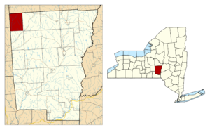 Chenango County NY Lincklaen town highlighted.svg