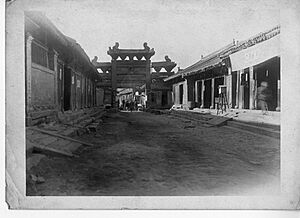 China, Miscellaneous Scenes- Street in Yan'an, Shaanxi (7454292752)