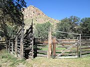 Corral Faraway Ranch Arizona 2014