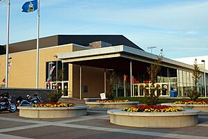 Credit Union Place entrance 2009