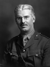 DD Sheenan in military uniform, circa 1918