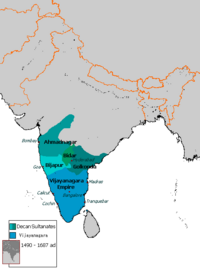 Deccan sultanates 1490 - 1687 ad