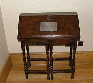 Dr Johnson's desk