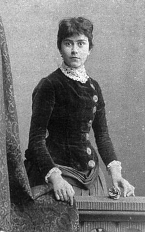 Else Lasker-Schüler shortly after her first marriage