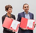Empfang für Özlem Türeci und Uğur Şahin im Rathaus Köln-5356