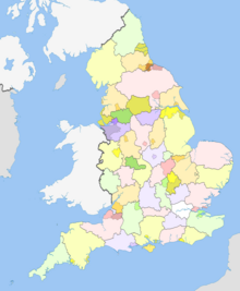 English metropolitan and non-metropolitan counties coloured map 2021.svg