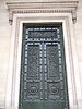 External door, St George's Hall, Liverpool