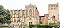 Façade nord de la cathédrale Saint-Étienne de Toulouse