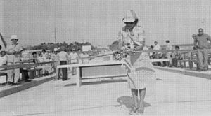 First lady emlain kabua cuts ribbon opening new majuro bridge.jpg