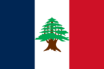 Flag of Lebanon (1920-1943)